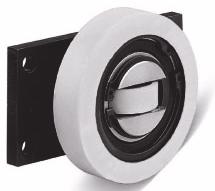 Polyamide Combined Bearings Features of Polyamide Units Silent operation Travel Speed up to 16ft/sec Low Friction