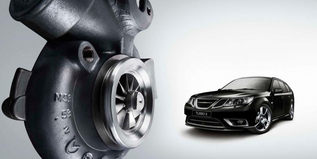 The most powerful Saab ever. The limited edition Saab Turbo X is the extreme performer of the new Saab 9-3 range.