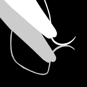 closed tip up against the light. If the needle easily moves, or if you see light gaps between the tips, the needle holder should be sent for service.