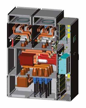 6 Fundamental structure of the panels Modular structure Each feeder panel consists of the circuit-breaker compartment (A), one or two busbar