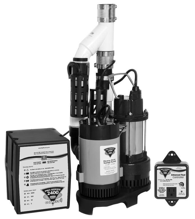 Pro Series C Combination Primary and Backup Sump Pump System Instruction Manual & Safety Warnings Table of Contents Important Safety Warnings and Instructions Electrical precautions 1 Battery