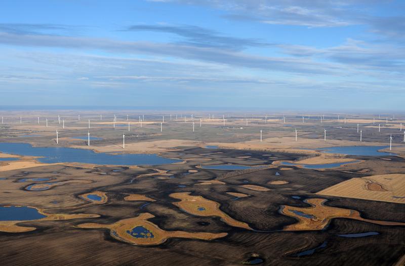 North Dakota is a leader in wind energy with more than 800 turbines in 20