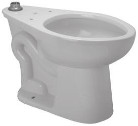 Z5654-BWL HET Elongated Floor Mounted EcoVantage Flush Valve Toilet System TAG Z5654 HET Series Zurn High Efficiency Toilets and paired performace flush valve systems are designed to exceed industry