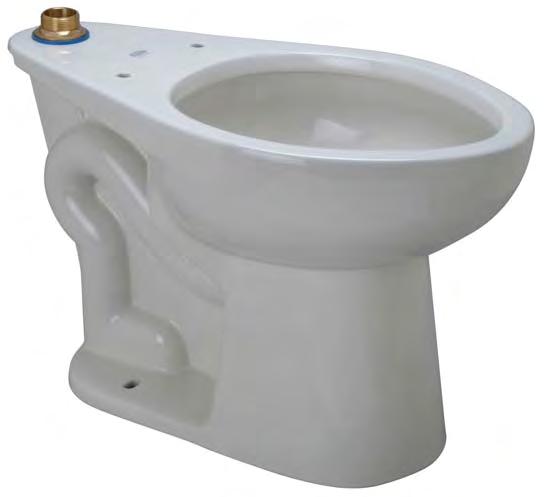 Spec Seq#: 6 Z5665-BWL HET Elongated Floor Mounted, ADA Height EcoVantage Flush Valve Toilet System TAG Z5665 HET Series Zurn HET Toilet System designed for optimal performance between Zurn fixture