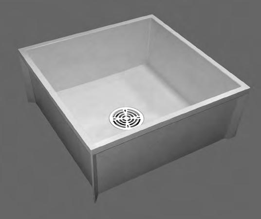 Spec Seq#: 96 MOLDED STONE INTEGRAL DRAIN MOP SERVICE BASIN MOLDED STONE INTEGRAL DRAIN MOP SERVICE BASIN MSBID2424 MSBID2424 Molding done in matched metal dies under heat and pressure resulting in a