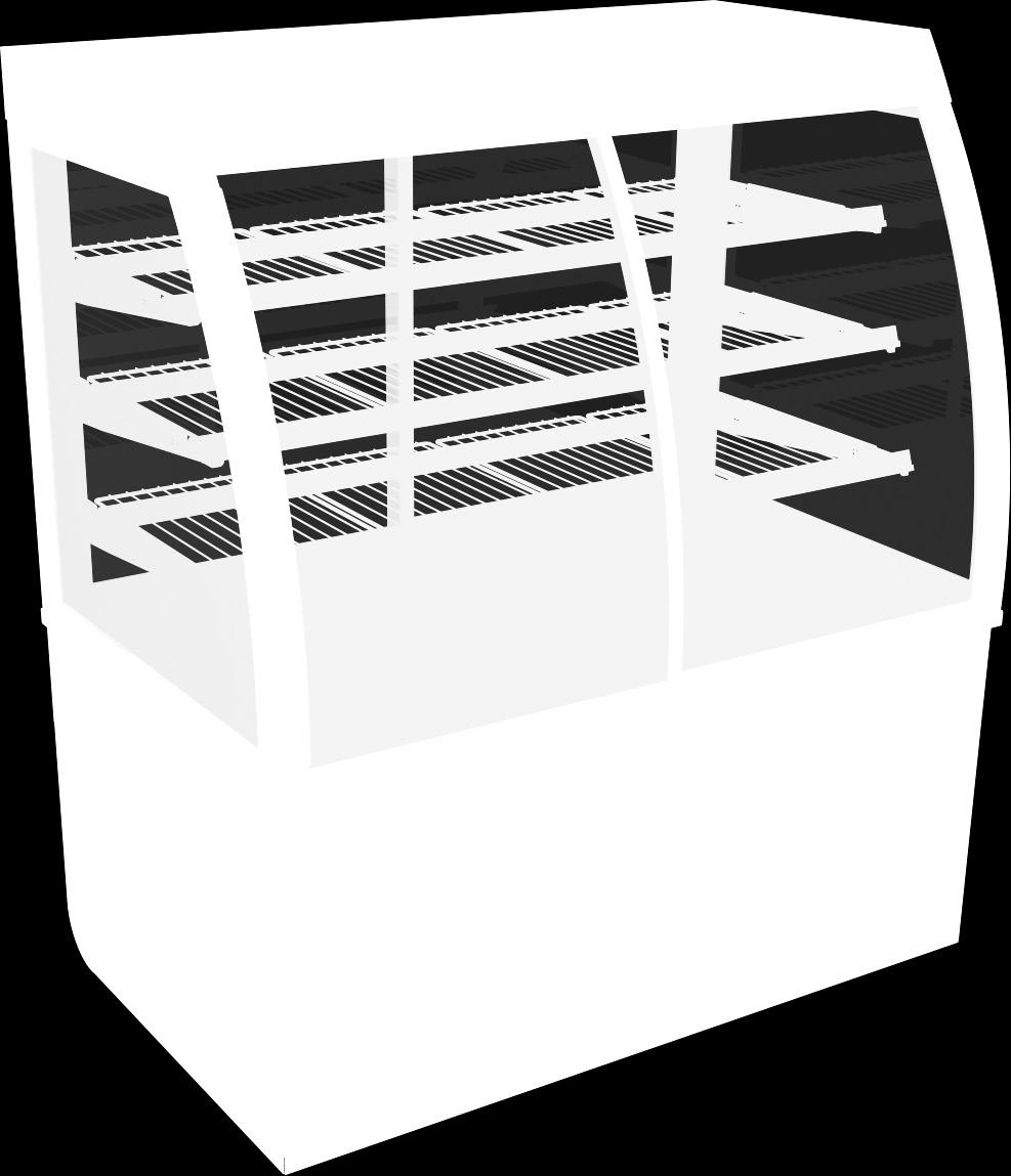 shelves Ticket strips on shelves and deck Undershelf and canopy LED lights Integral
