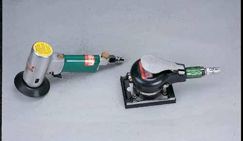 JAS-1009 6" Dual Action Air Sander (Vinyl) JAS-1009 The special design of stopper can be easily and quickly to change the grinding belt.