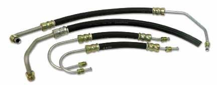 Steering Hose Kits - 4 pc 68-79 SB #X2154 68-74 BB #20764 80-82 #20763 #1999 Sleeve #30914 Reinforcement #43087 Bracket #30910 Grommet #27358 Washer #30915 Power Steering Rebuild Kits Power Steering