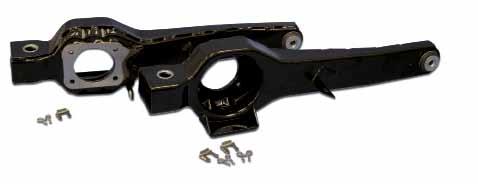 #22129 #1312 #40609 Heavy-Duty Offset Trailing Arms Allows your Corvette to accept tires up to 2 wider than stock and maintain factory-spec alignment. Centers weight over wheel bearings for less wear.