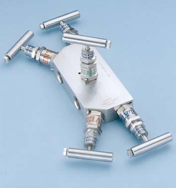 5 Valve Manifolds Sabre The Sabre range of direct mounting needle type 5 valve manifolds can be supplied either with metal to metal or soft seats.