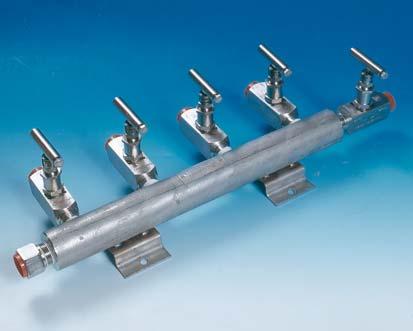 Sabre Air Distribution Manifolds The Sabre range of Distribition Manifolds can be supplied with any combination of ball and needle valves.