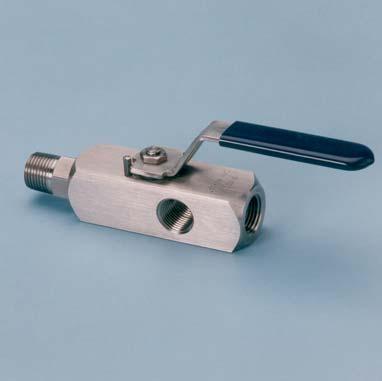 Isolation Valve Single isolation ball valves Male or female inlet and outlet connection options 10mm orifice size Available with anti-tamper, lockable and panel mount options O/A BODY LEVER BVX1-2 1