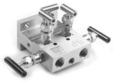 Gauge Valves and ation Manifolds GV, GVH, GR Series 2-valve, 3-valve and 5-valve Manifold