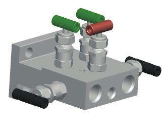 4 Gauge Valves and ation Manifolds Gauge Valves and ation Manifolds 5 5-valve Custody Transfer/Fiscal Metering Manifold Consist of two block valves, one