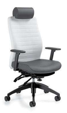 A ASPEN WORK & TASK ASPEN model 50- model 5- model 5- Lumbar Support Back height can be adjusted to enable a user to reposition the contact zone of lumbar support.