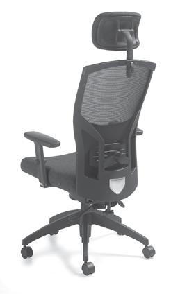 STANDARD FEATURES A skeletal style chair offers a unique look for today s office environment. Durable frame is constructed of fiberglass nylon.