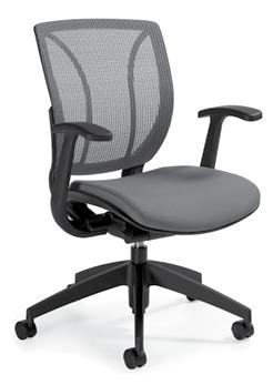 R ROMA WORK & TASK ROMA model 0 model 0 The Polypropylene Medium Back and the Upholstered Medium Back feature a flexible back construction that provides support, proper spinal alignment and comfort