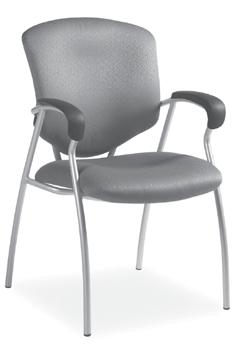 All models (except armchairs) are standard with a five-legged, injection molded spider base with C5 casters are standard.