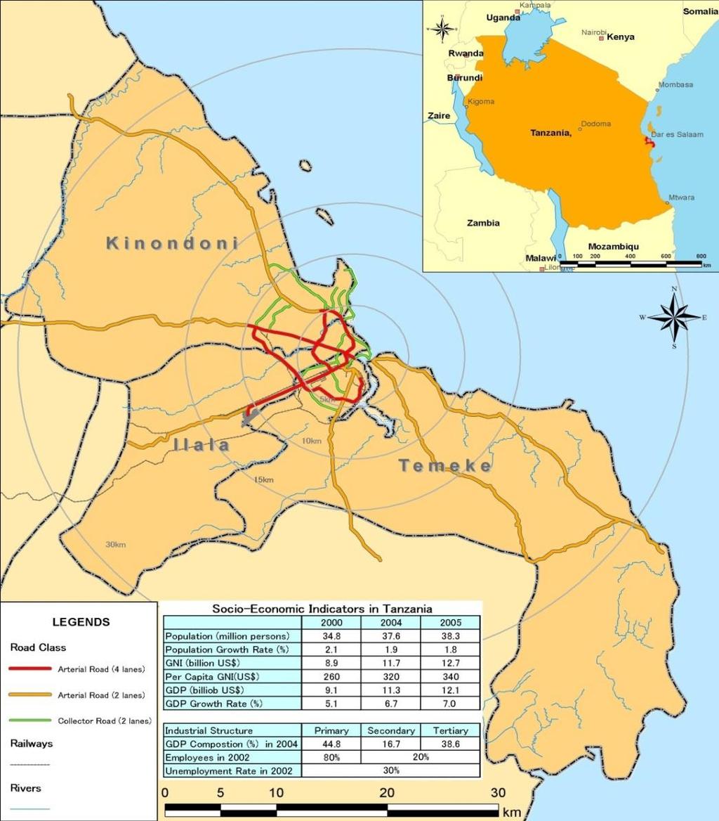 BACKGROUND INFORMATION BASIC INFORMATION TANZANIA Area: 943,000 sq.kms, Population 45million Average Growth Rate - 2.