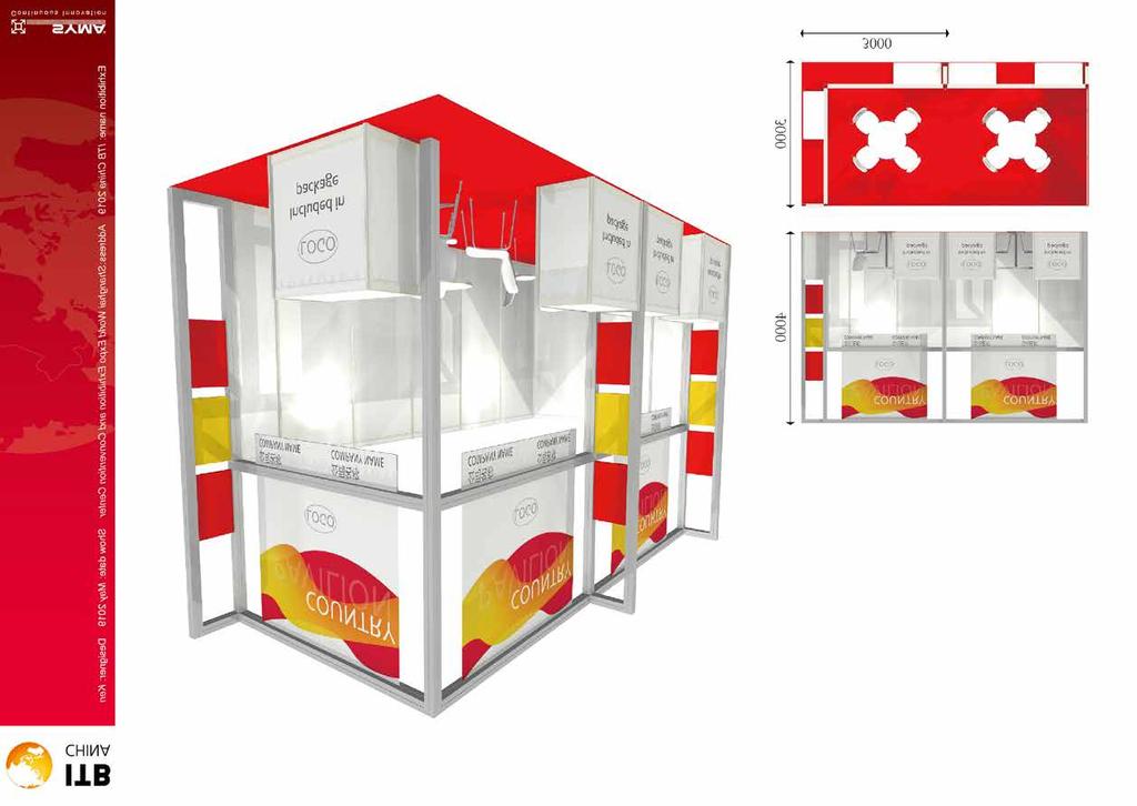 The minimum requirement to start a Pavilion Package are 4 exhibitors.