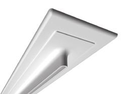 5 fastening clips for mounting lightlight in track 98200 150,00 Plaster support profile for mounting on ceilings or walls, horizontal** (page 38) and vertical  5 fastening clips for mounting