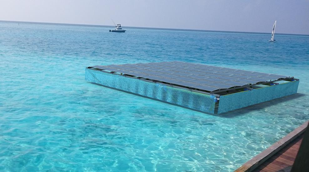 Floating Platform Floating solar platforms give a 5-10%