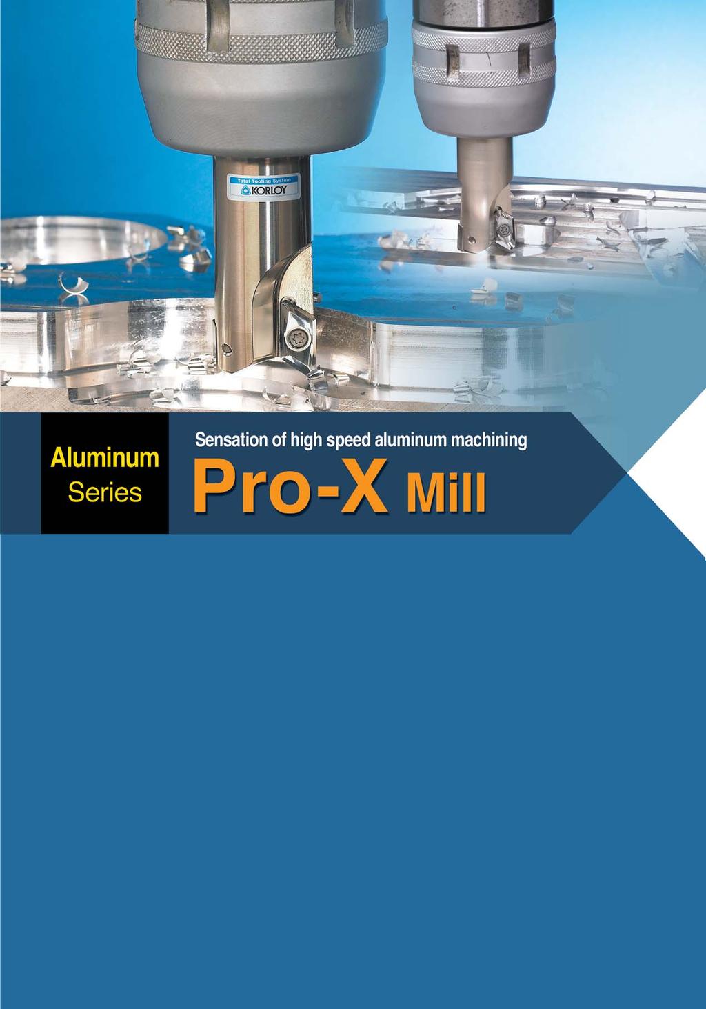 No: 184 Features Multidimensional clamping system : strong clamping force in high speed operation The buffed mirror face of ProX Mill insert demonstrates outstanding chip