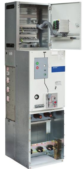 ga / gae630 MV Switchgear for Protection & Automation All commercially available protection relays can be installed on the circuit breaker panels of both ga and gae630 system switchgear.