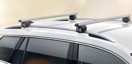 Transverse roof rack (565 071 151) Foldable tow bar for vehicles with tow bar preparation (565 092 160F) for vehicles without