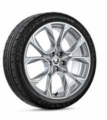 0J 20" for 235/45 R20 tyres ET41, black red design, availlable in Q4 Vega 565 071 490A FL8 light-alloy wheel 8.