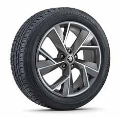 0J x 19" for 235/50 R19 tyres ET43, silver metallic brushed Triglav 565 071 499B FL8 light-alloy wheel 7.