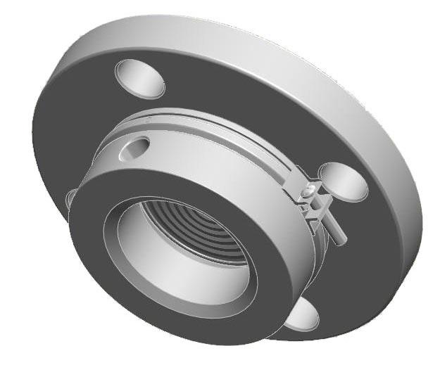 March 2015 Rosemount DP Level Figure 11. FFW Flush Flanged Seal - Two-Piece Design (Shown with Flushing Ring) A D B E C F A. Process flange B. Diaphragm C.