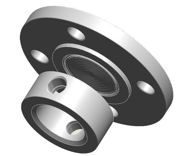 March 2015 Rosemount DP Level Figure 12. FFW Flush Flanged Seal - One-Piece Design (Shown with flushing ring) A D B C E F A. Process flange B. Diaphragm C.