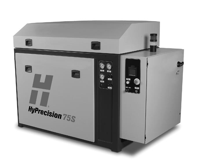 Hypertherm waterjet OEM products HyPrecision Intensifier Pumps Reduce operating costs with Hypertherm HyPrecision intensifier pumps, which deliver the lowest total cost of ownership in the industry