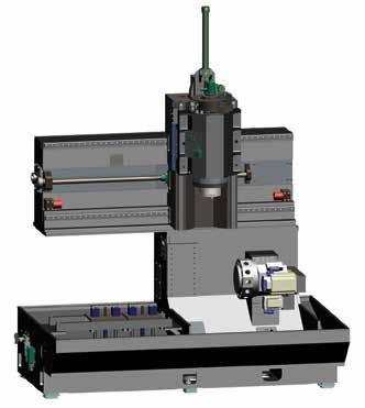 Functional Design Transfer Technology 4 6 2 7 DVH Standard configuration 1 Automatic workpiece loading and unloading with hydraulic lift unit and run-over protection 2 Travelling motor spindle 3