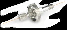 Cool-Lock Nut ~exclusive~ Avoid burning your fingers again cools with the oven Increased reproducibility locks insertion depth before installation No more Wite-Out, Tipp-Ex, or septa pieces!