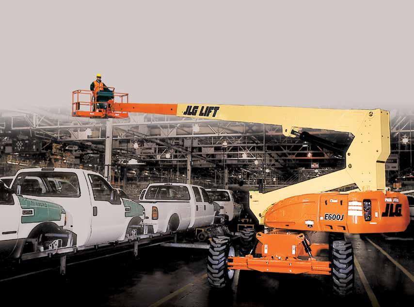 JLG E600 Series ELECTRIC ARTICULATING BOOM LIFTS CLEAN AND GREEN, 18 M MACHINE The E600 series