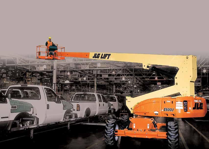 JLG E600 Series ELECTRIC ARTICULATING BOOM LIFTS CLEAN AND GREEN, 60-FT MACHINE