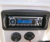 AM/FM/CD Stereo with ipod controls & Sirius