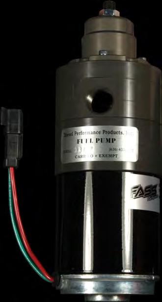 INSTALLATION MANUAL Follow these steps to ensure a simple installation of your new FASS ADJUSTABLE FUEL PUMP 1. Read the installation manual completely before attempting installation.