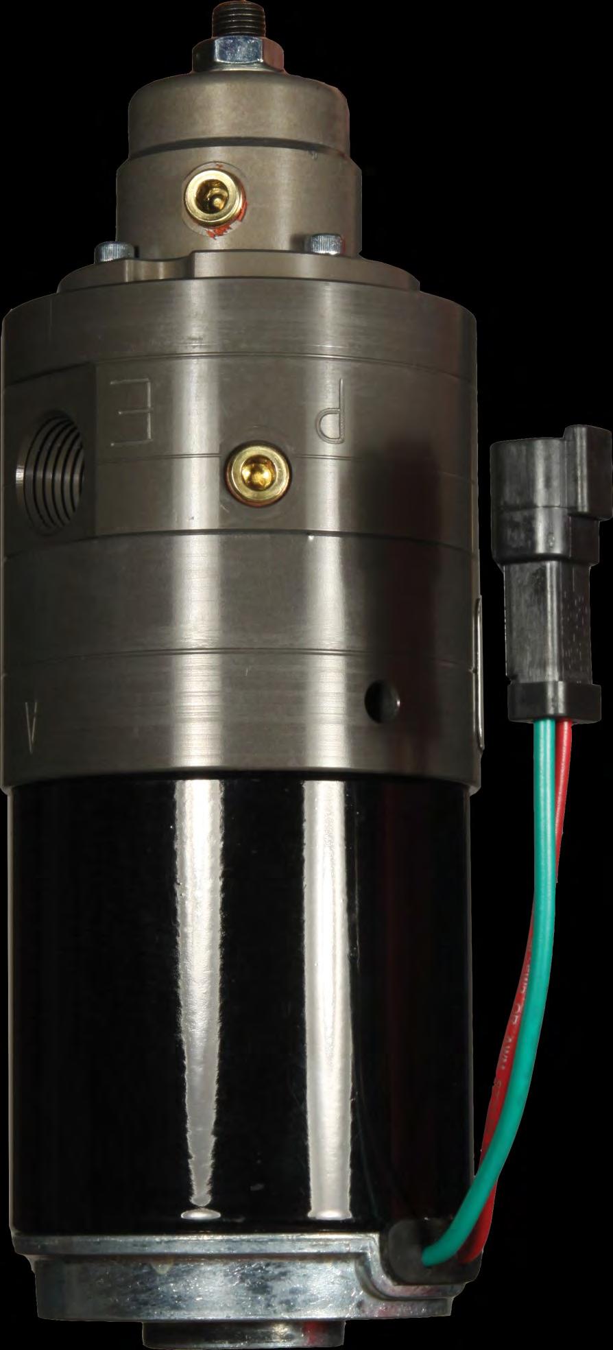 Adjustable Fuel Pump Series 95 or 150 GPH 16-18 PSI (Approximately) A fuel pressure gauge is highly recommended