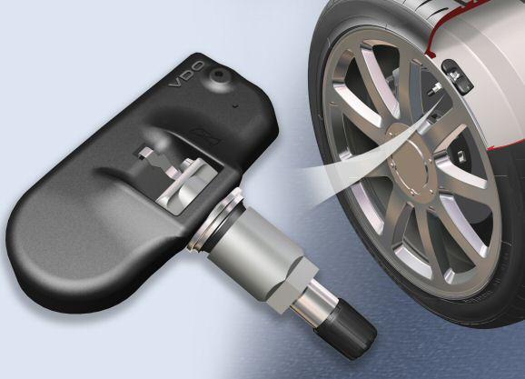 Direct TPMS Each wheel of the vehicle has a sensor fixed to it to monitor the changes in pressure from the tyre.