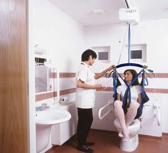 Wispa Hoist Range Moving and handling solutions for home, leisure and caring environments Healthcare providers have been working towards safer patient handling policies since the inception of the