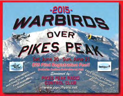 It's PPRCC Warbirds Time! Giant RC's from Around the World Well, it is the June Newsletter, which means our War Birds event is just several weeks away - are you ready?