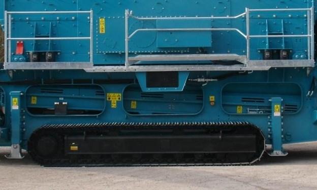 Mid-oversize Side Conveyors 900mm (36 ) 3 ply plain belt 14º - 25º angle adjustment 4.