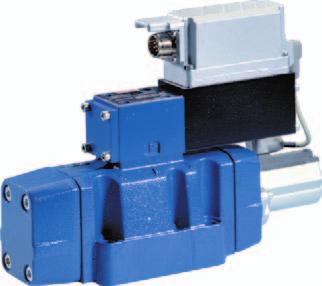 92 GoTo Europe Proportional servo valves Directional control valves Directional control valves, pilot operated, with integrated electronics (OBE) and electrical position feedback 4WRLE Size 10 35