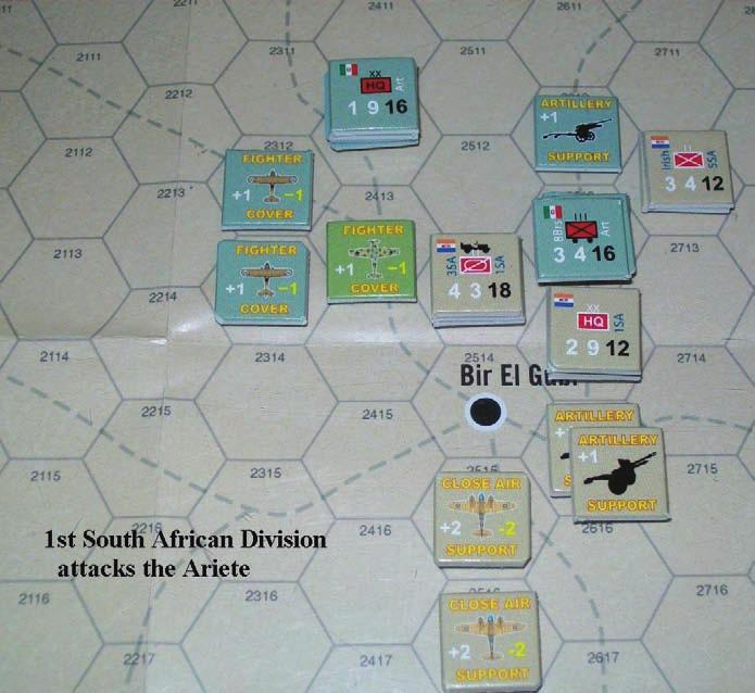 position. Both sides employ air support as well as artillery. The Commonwealth generates overwhelming strength and the 15 th Panzer is forced to retreat after sacrificing a number of panzers.