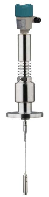 SITRANS LG270 Pressure and Temperature Process fittings Thread 1½ Flanges from 2 Materials 316L, C-22 Ceramic-graphite