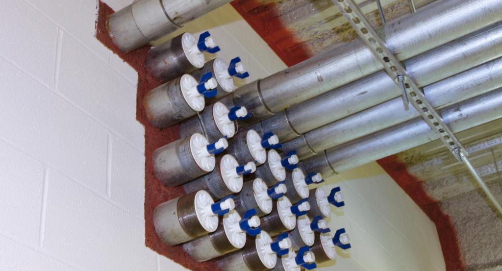 Conduit Rigid PVC conduit in a concrete duct bank Spare conduit for 150% future transformer service feeder