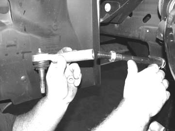 Reinstall brake rotor and caliper. Torque caliper bolts to 30 ft lbs. 35.